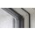 Klemmfix Fliegengitter mit Rahmen für Fenster bis 130x150 cm, individuell kürzbar, Spannrahmen (Weiß)