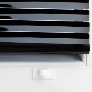 Magnethalter für Alu-Jalousien – 2er-Set, Weiß