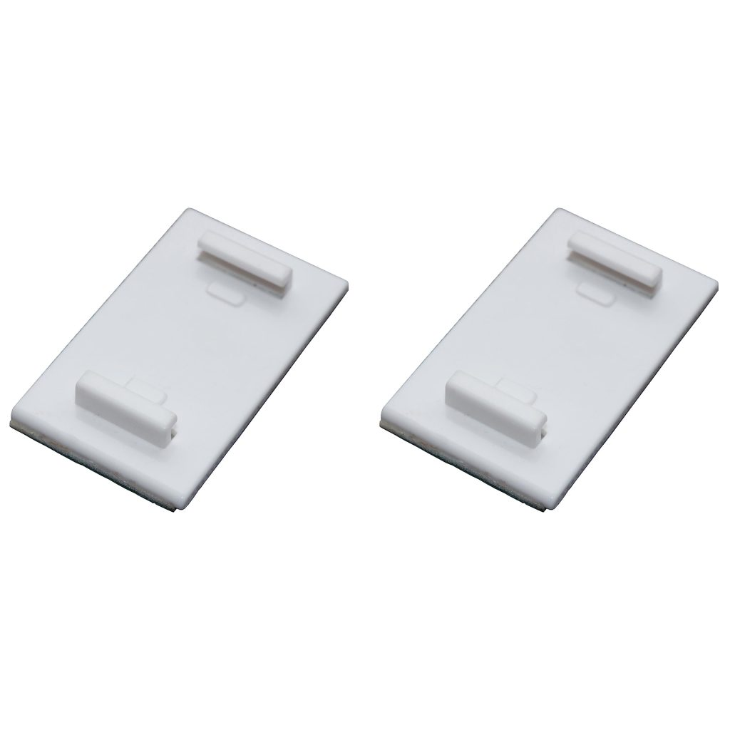 Klebeträger-Set für Seitenzugrollo & Doppelrollo (2er-Set)