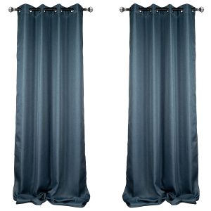 Sunlusso FALSTER Dekoschal 2er-Set, 135 x 245 cm – Blau meliert