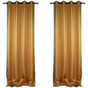 Sunlusso FALSTER Dekoschal 2er-Set, 135 x 245 cm – Gelb