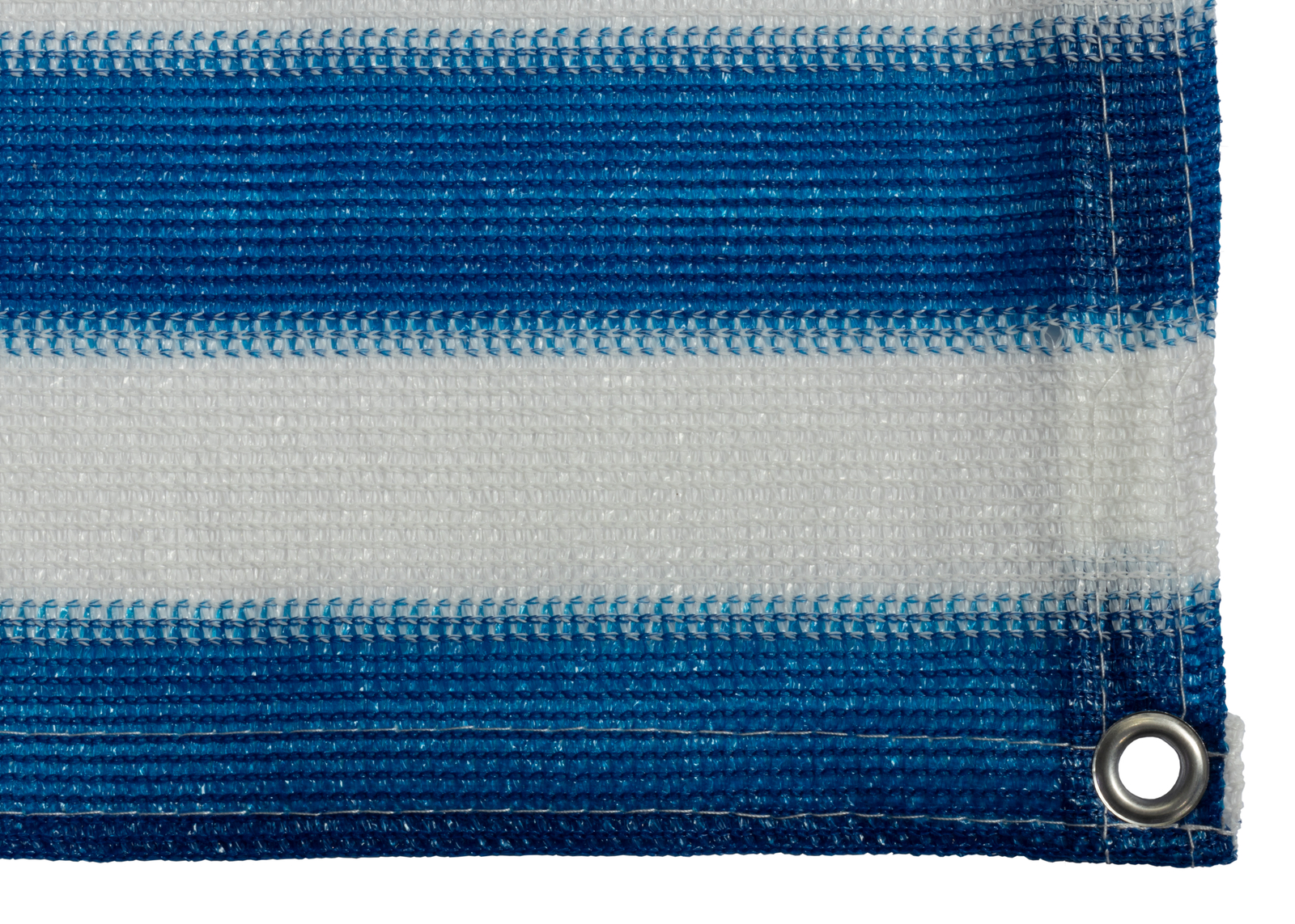 Balkonbespannung Blau-Weiß