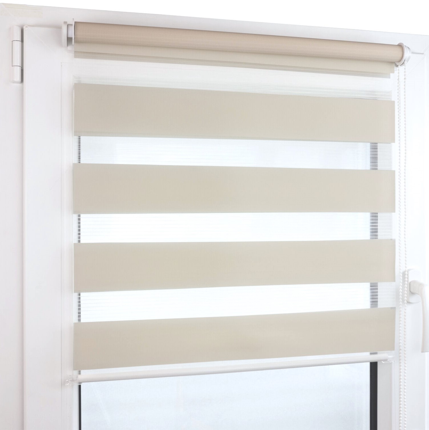 Doppelrollo Beige