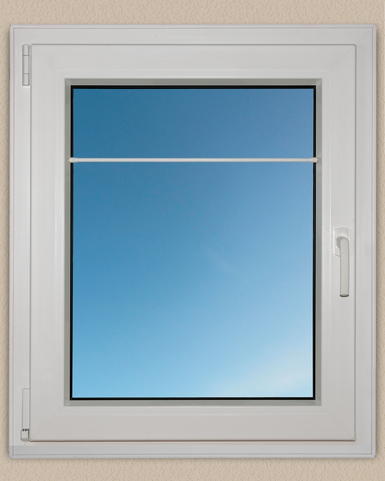 Klemmstange am Fenster