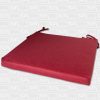 Stuhlkissen 4er-Set 40 x 40 cm, Leinenlook – Bild 7